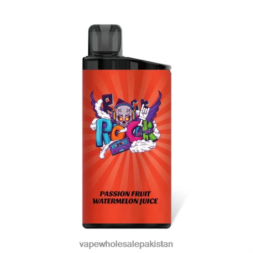 Electronic Cigarette Wholesale Passion Fruit Watermelon Juice D42RL97 IGET BAR 3500 5% NICOTINE