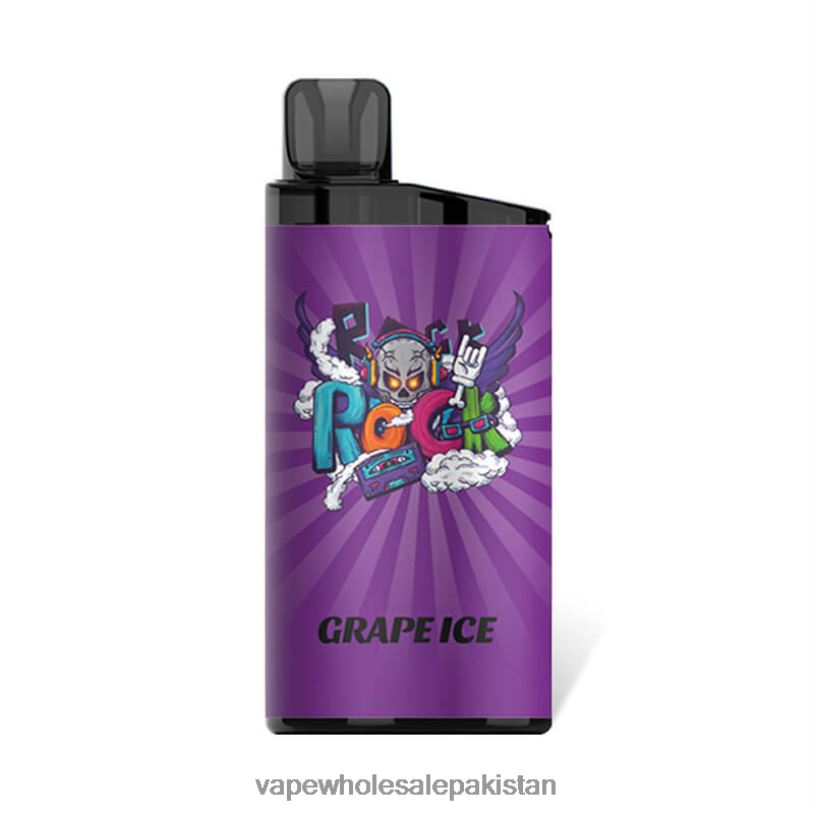 Electronic Cigarette Wholesale Supplier Grape Ice D42RL88 IGET BAR 3500 5% NICOTINE