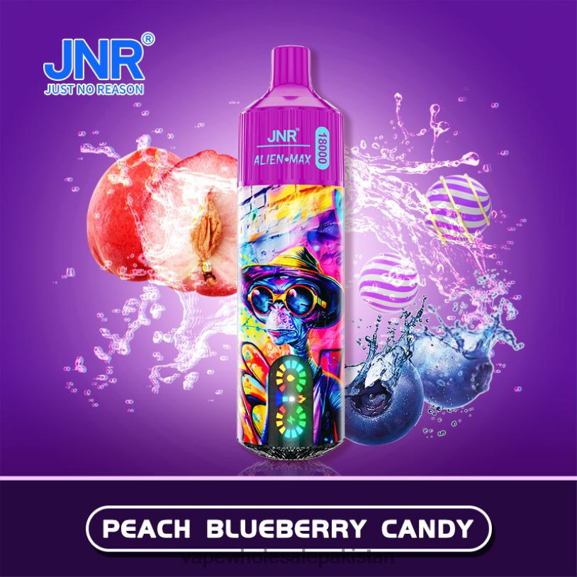 Electronic Cigarette Wholesale Price Peach Blueberry Candy D42RL580 JNR ALIEN MAX
