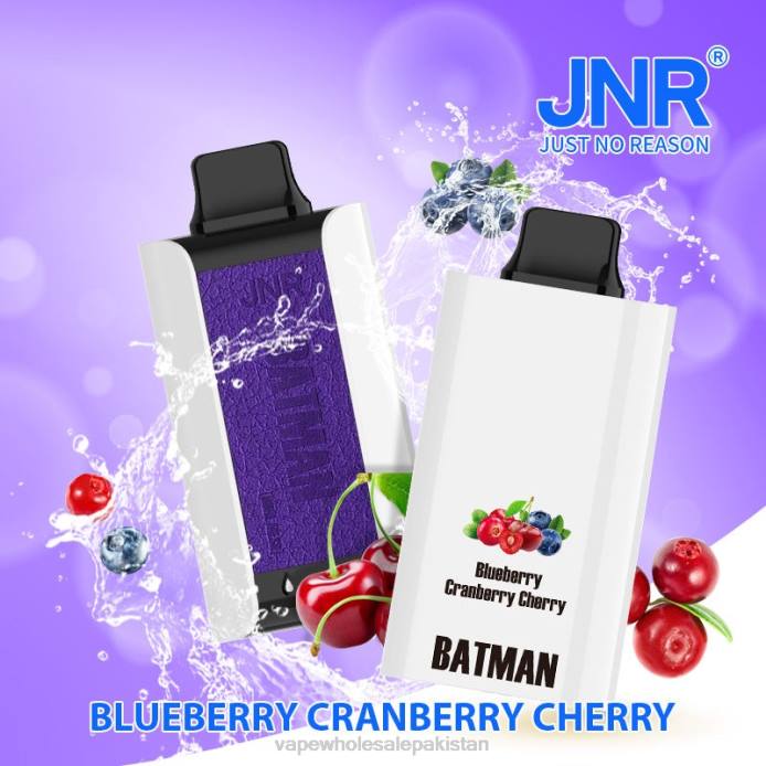JNR BATMAN 11000 8N4L17 Blueberry Cranberry Cherry Vape Companies In Pakistan