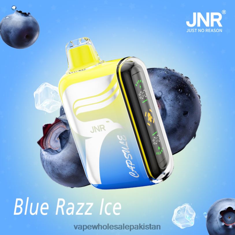 E Cigarettes Wholesale Suppliers Blue-Razz-Ice D42RL599 JNR CAPSULE