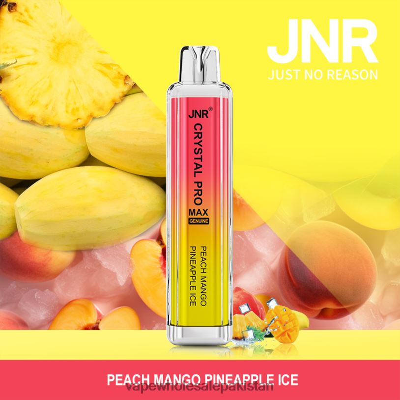 Cheapest Vape Wholesale Peach Mango Pineapple Ice D42RL744 JNR CRYSTAL PRO MAX