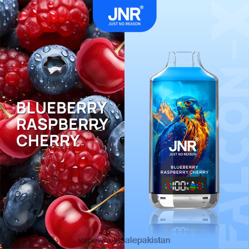 Electronic Cigarette Wholesale Supplier Blueberry Raspberry Cherry D42RL558 JNR FALCON-X