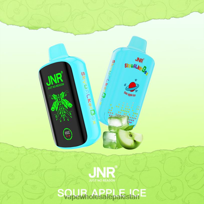 Electronic Cigarette Wholesale Price Sour Apple Ice D42RL590 JNR SKYWALKER BOX