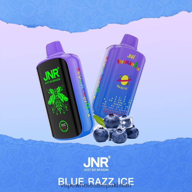 Vape Companies In Pakistan Blue Razz Ice D42RL583 JNR SKYWALKER BOX