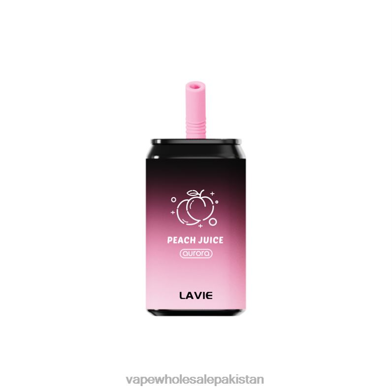 LAVIE Aurora 11000 Puffs HLND2144 | Cheapest Vape Wholesale Peach Juice