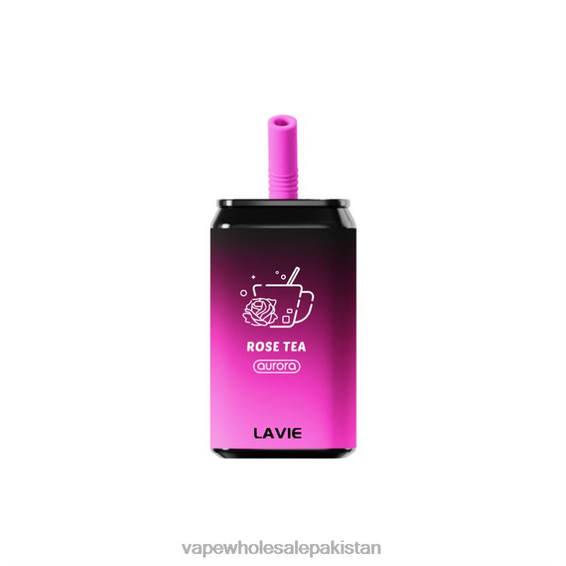 LAVIE Aurora 11000 Puffs HLND2148 | Electronic Cigarette Wholesale Supplier Rose Tea