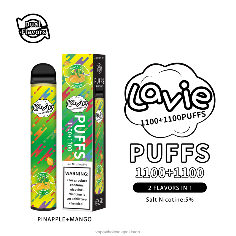 LAVIE BAR Switch 2200 Puffs HLND2296 | E Cig Wholesale Pinapple/Mango