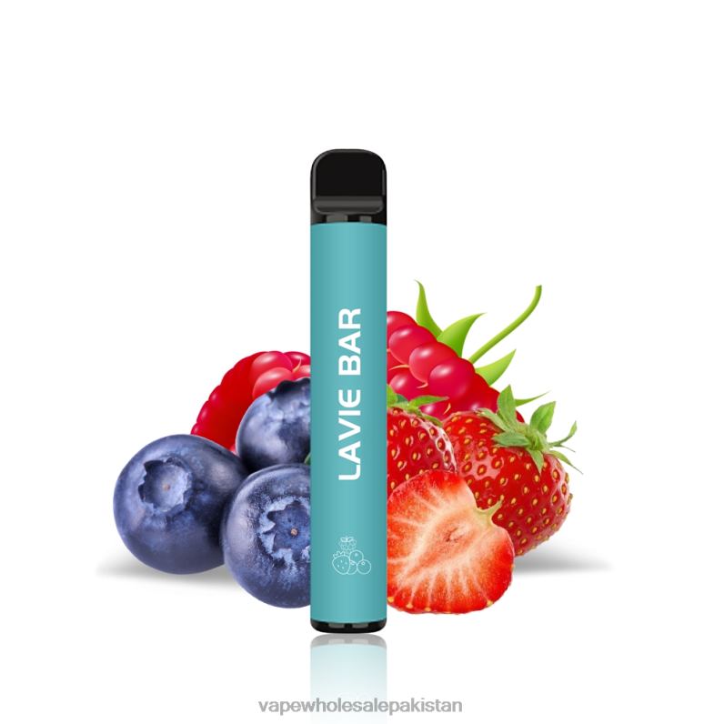 LAVIE BAR 2% Version 800 Puffs HLND2323 | Vape Companies In Pakistan Mix Berry