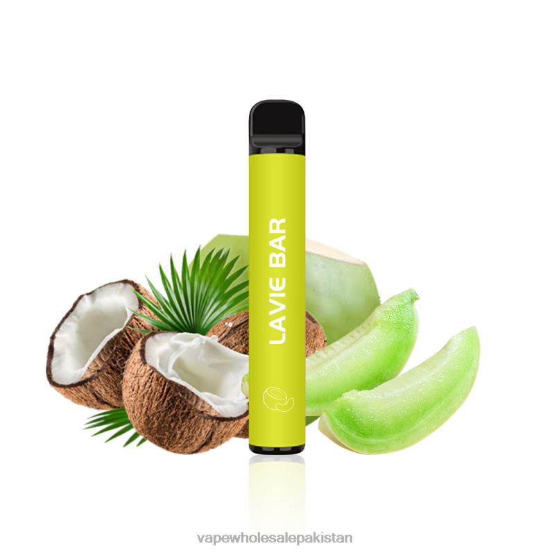 LAVIE BAR 2% Version 800 Puffs HLND2324 | Cheapest Vape Wholesale Melon Coco