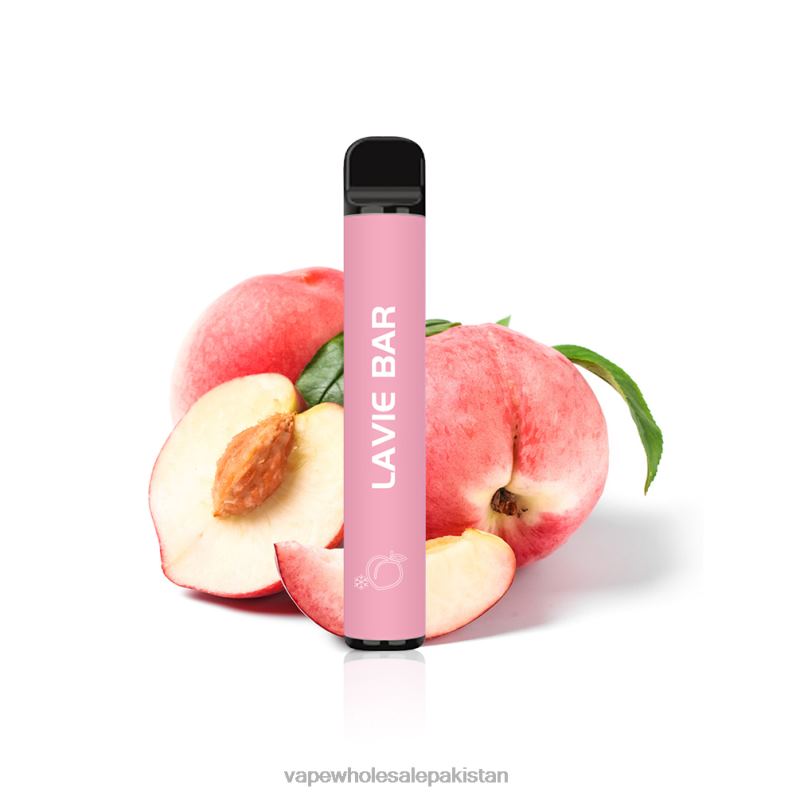 LAVIE BAR 2% Version 800 Puffs HLND2325 | E Cigarette Wholesale Peach Ice