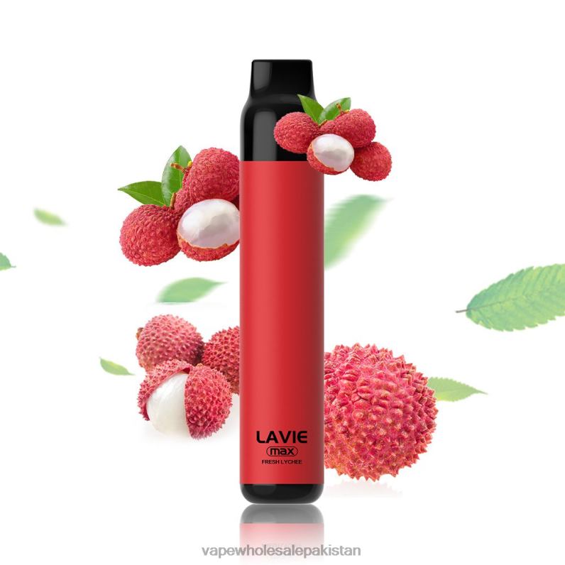 LAVIE BAR 5000 Puffs - MAX HLND2278 | Electronic Cigarette Wholesale Supplier Fresh Lychee