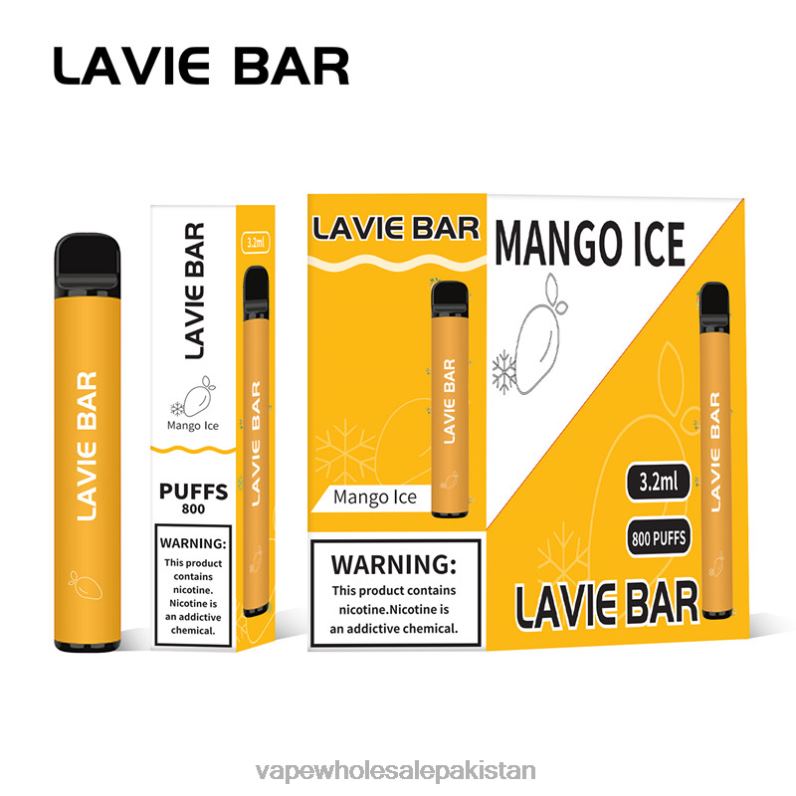 LAVIE BAR 800 Puffs HLND2309 | E Cigarettes Wholesale Suppliers Mango Ice
