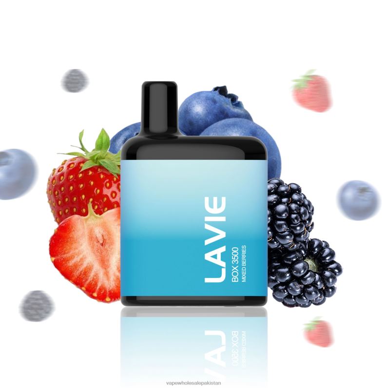 LAVIE BOX 3500 Puffs HLND2213 | Vape Companies In Pakistan Mixed Berries