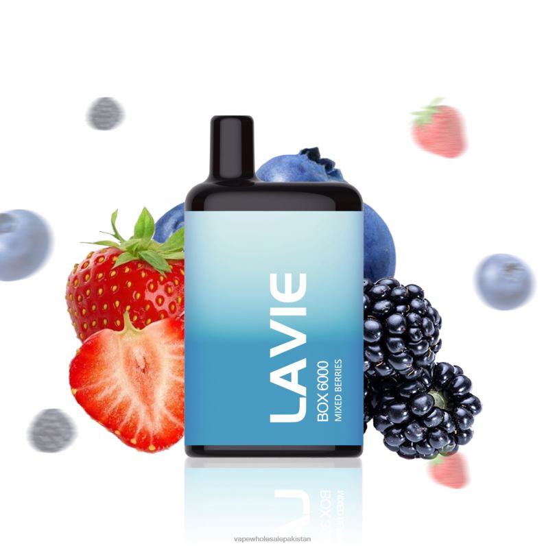 LAVIE BOX 6000 Puffs HLND2203 | Vape Companies In Pakistan Mixed Berries