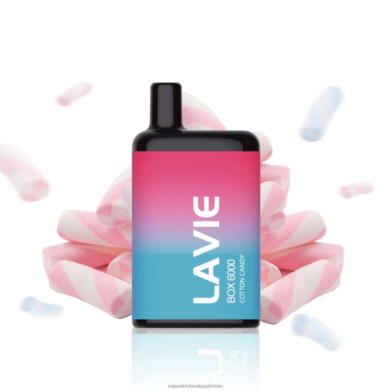 LAVIE BOX 6000 Puffs HLND2206 | E Cig Wholesale Cotton Candy