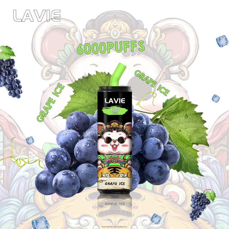 LAVIE Coke BAR 6000 Puffs HLND2269 | E Cigarettes Wholesale Suppliers Grape Ice
