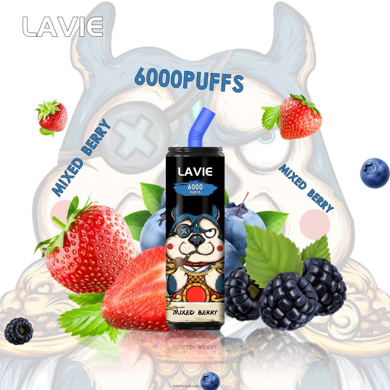 LAVIE Coke BAR 6000 Puffs HLND2272 | Vape Wholesale Prices Mixed Berry