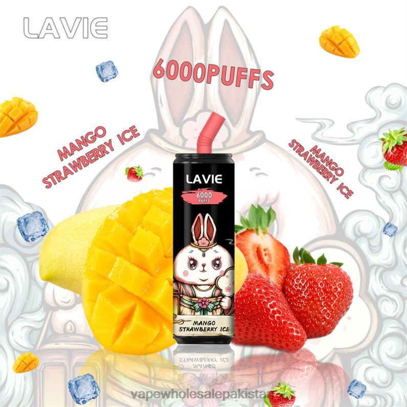 LAVIE Coke BAR 6000 Puffs HLND2273 | Vape Companies In Pakistan Mango Strawberry Ice