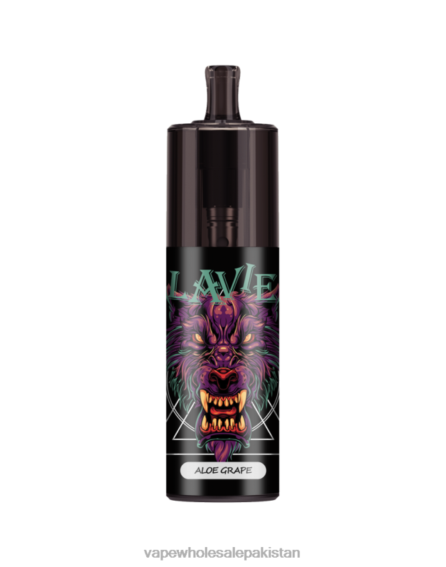 LAVIE COLOUR BAR 10000 Puffs Airflow Control HLND2330 | Electronic Cigarette Wholesale Price Aloe Grape
