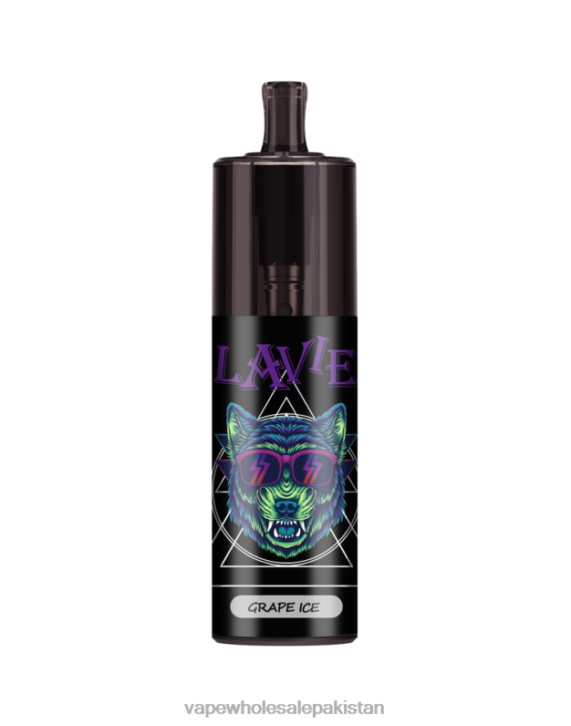 LAVIE COLOUR BAR 10000 Puffs Airflow Control HLND2331 | Vape Wholesale Pakistan Grape Ice