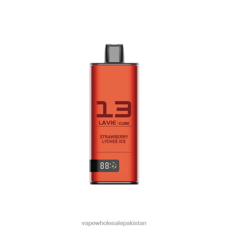 LAVIE Cube 20000 Puffs HLND247 | Electronic Cigarette Wholesale Strawberry Lychee Ice
