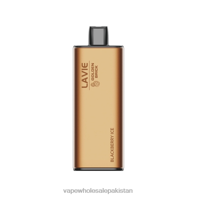 LAVIE GOLDEN BRICK 10000 Puffs HLND253 | Vape Companies In Pakistan Blackberry Ice