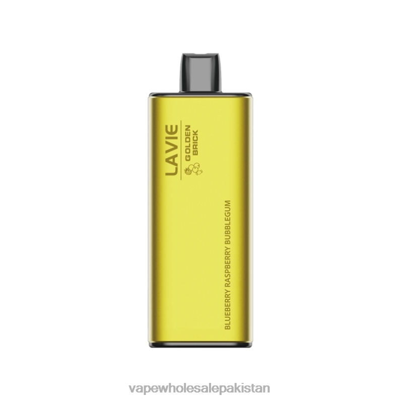 LAVIE GOLDEN BRICK 10000 Puffs HLND255 | E Cigarette Wholesale Blueberry Raspberry Bubblegum