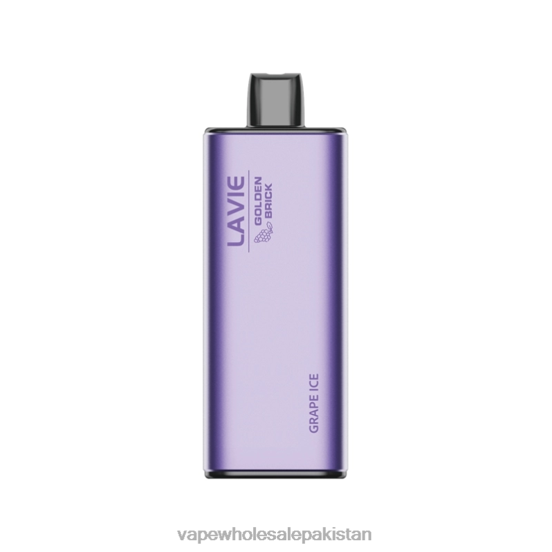 LAVIE GOLDEN BRICK 10000 Puffs HLND259 | E Cigarettes Wholesale Suppliers Grape Ice