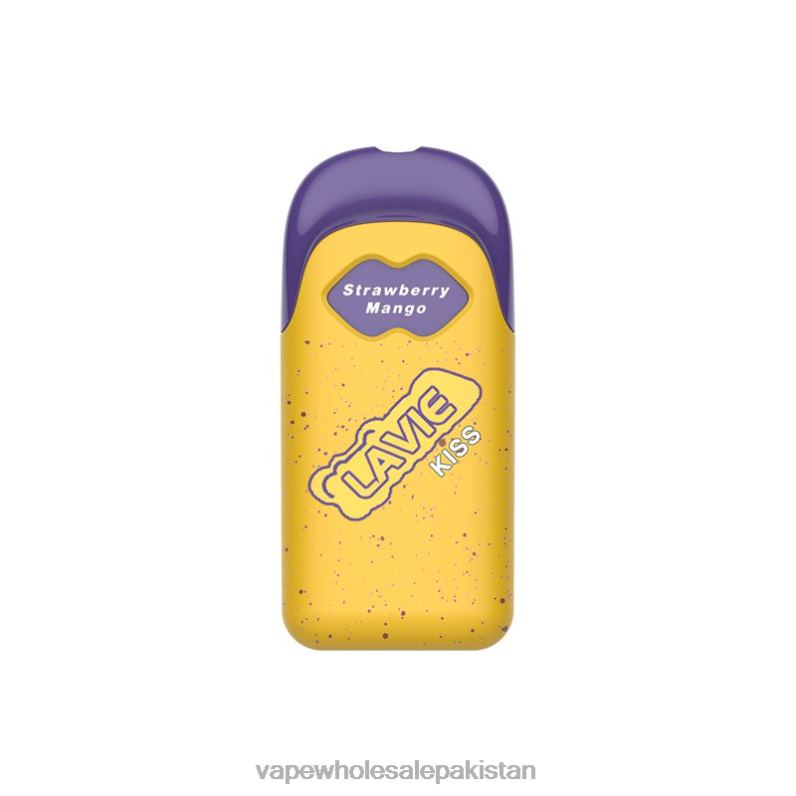 LAVIE KISS 8000 Puffs HLND2113 | Vape Companies In Pakistan Strawberry Mango