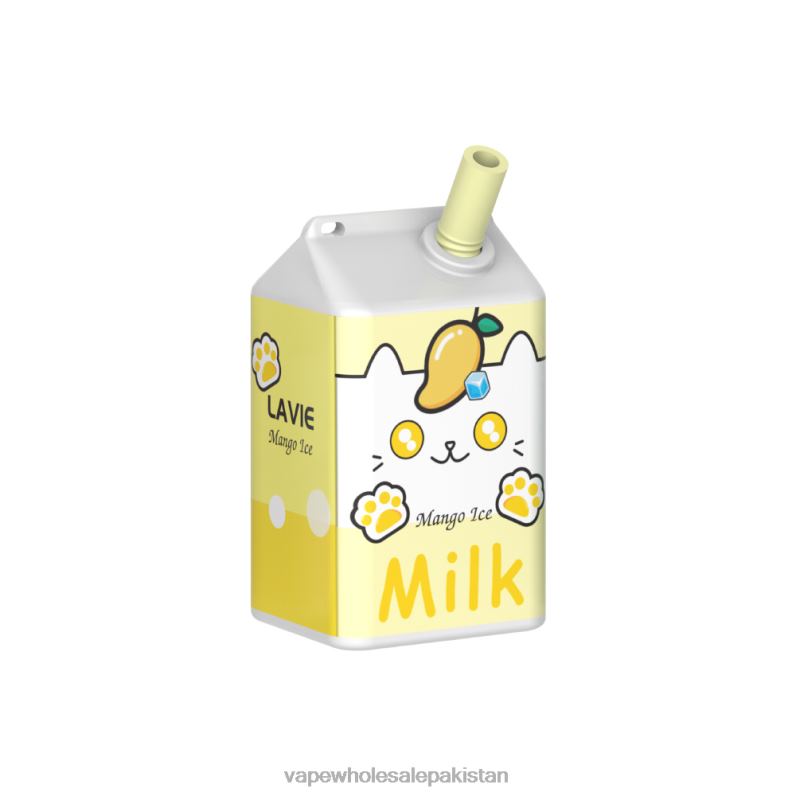 LAVIE MILK 7000 Puffs HLND2178 | Electronic Cigarette Wholesale Supplier Mango Ice