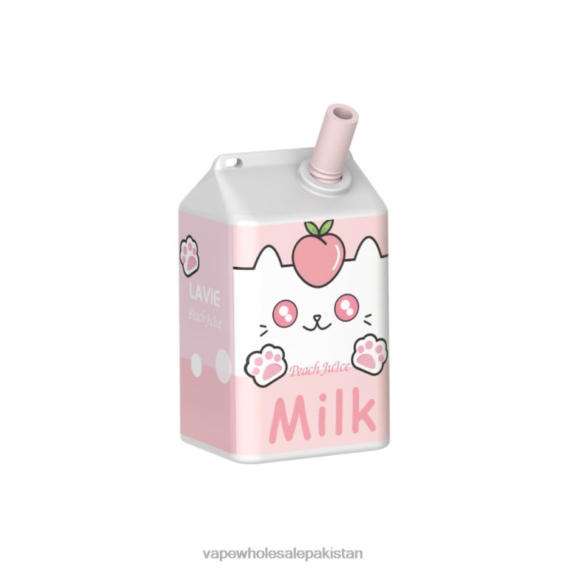 LAVIE MILK 7000 Puffs HLND2179 | E Cigarettes Wholesale Suppliers Peach Juice