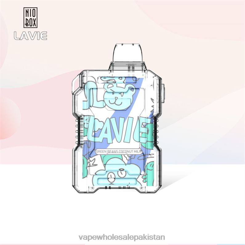 LAVIE NIO BOX 9000 Puffs HLND2188 | Electronic Cigarette Wholesale Supplier Green Beans Coconut Milk