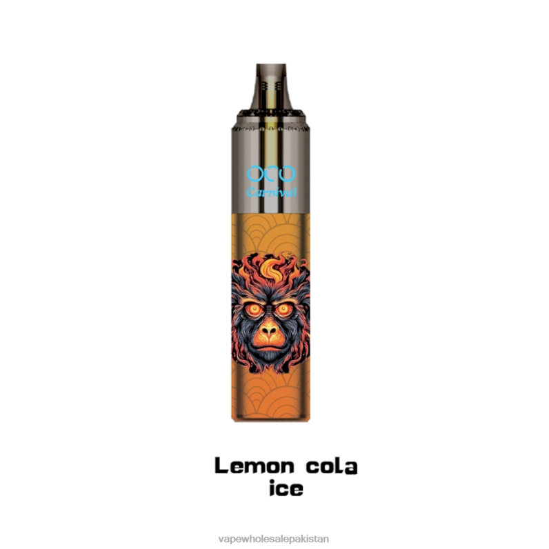 LAVIE OCO Carnival 10000 Puffs HLND2351 | Vape Wholesale Pakistan Lemon Cola Ice