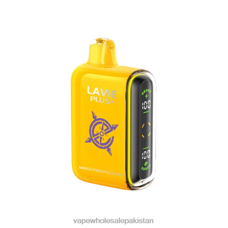 LAVIE PLUS 15000 Puffs HLND2102 | Vape Wholesale Prices Mango Pineapple Candy