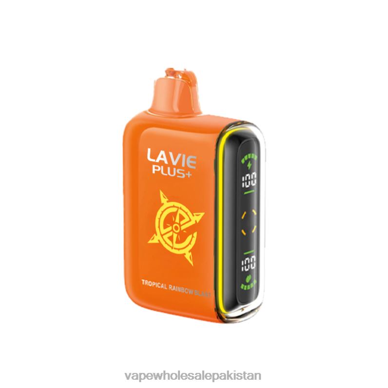 LAVIE PLUS 15000 Puffs HLND296 | E Cig Wholesale Tropical Rainbow Blast