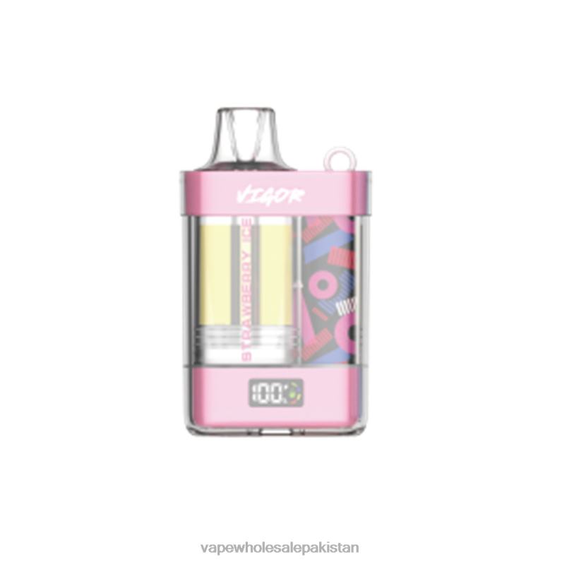 LAVIE VIGOR 15000 Puffs HLND21 | Vape Wholesale Pakistan Strawberry Ice