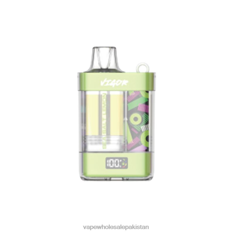 LAVIE VIGOR 15000 Puffs HLND27 | Electronic Cigarette Wholesale Sea Salt Lemon