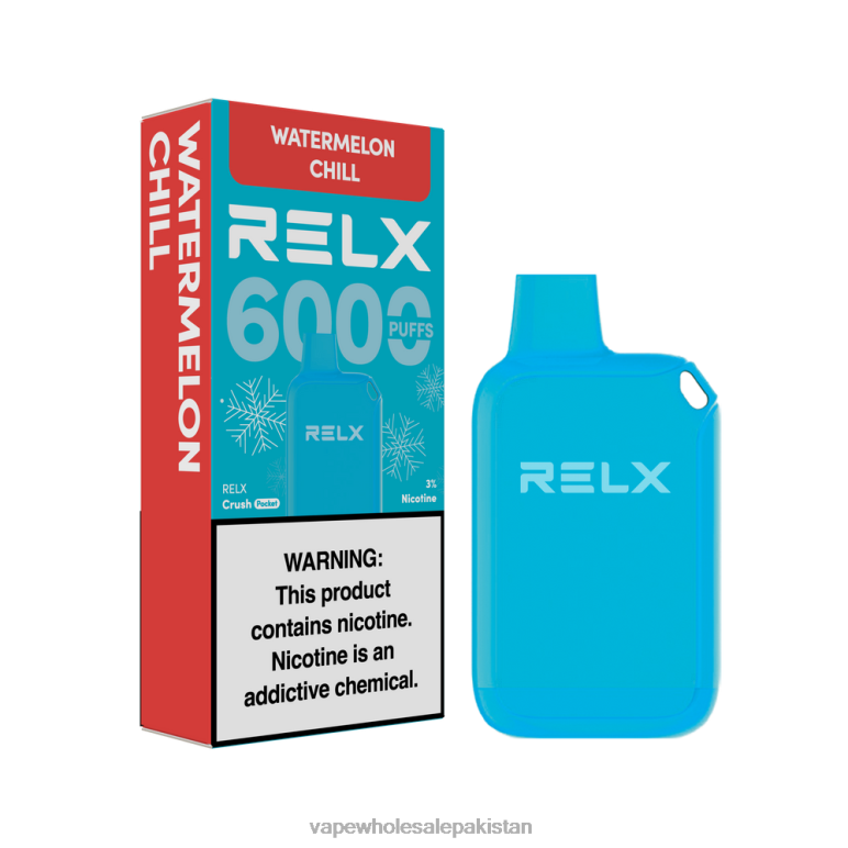 Cheapest Vape Wholesale 8F68624 - Watermelon Chill RELX Crush Pocket 6000 Icy