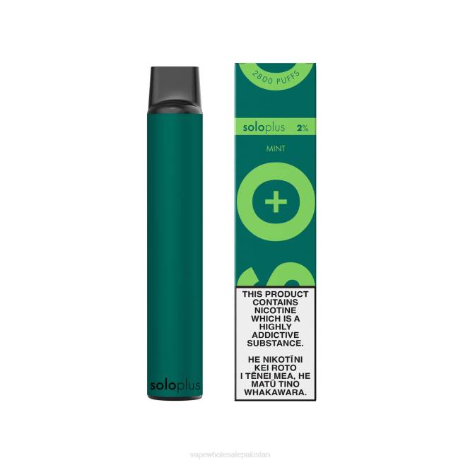 Vape Companies In Pakistan 8Z0633 - Solo Plus Disposable Vape Mint