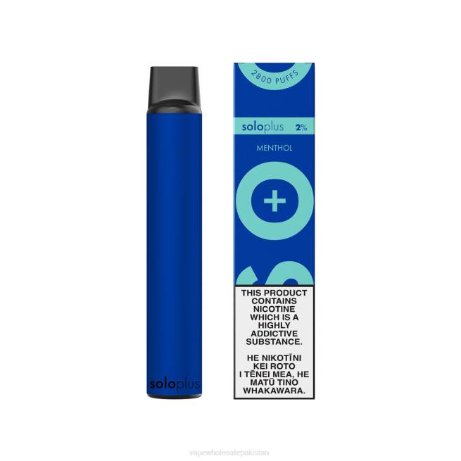 Vape Wholesale Prices 8Z0632 - Solo Plus Disposable Vape Menthol