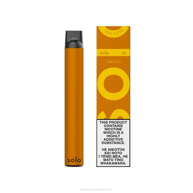 Electronic Cigarette Wholesale 8Z0617 - Solo Disposable Vape Tobacco