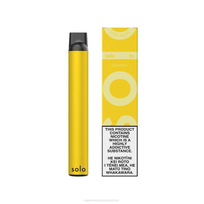 Vape Wholesale Pakistan 8Z0611 - Solo Disposable Vape Banana