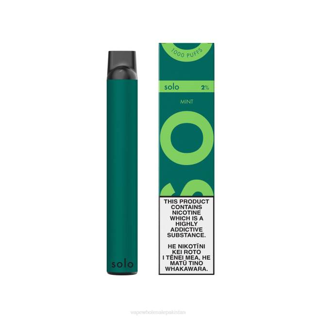 Vape Wholesale Pakistan 8Z061 - Solo Disposable Vape Mint