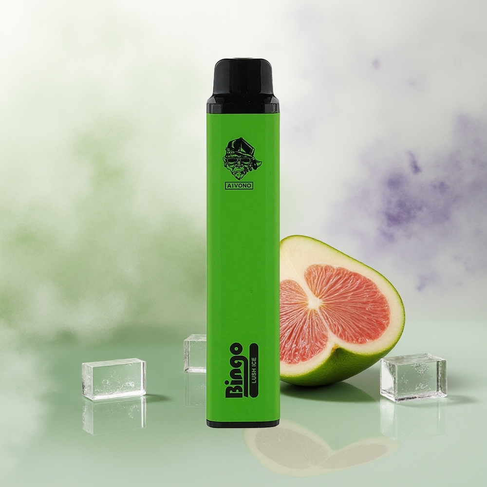 Wholesale Pakistan Aivono Aim Bingo 4000 Puffs Disposable Vape Lush Ice 0%,2%,5% Nicotine