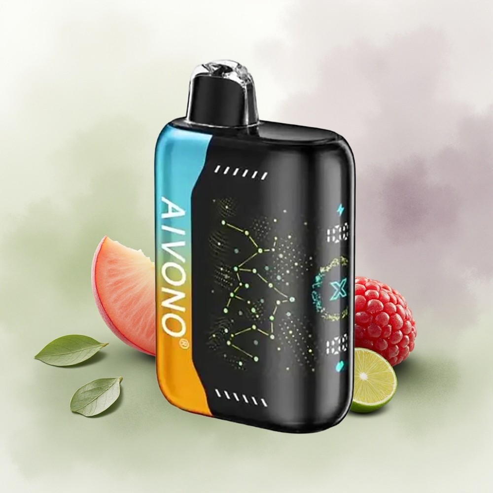 Wholesale Pakistan Aivono Aim Boom 25000 Puffs Disposable Vape Raspberry Peach Lime 0%,2%,3%,5% Nicotine