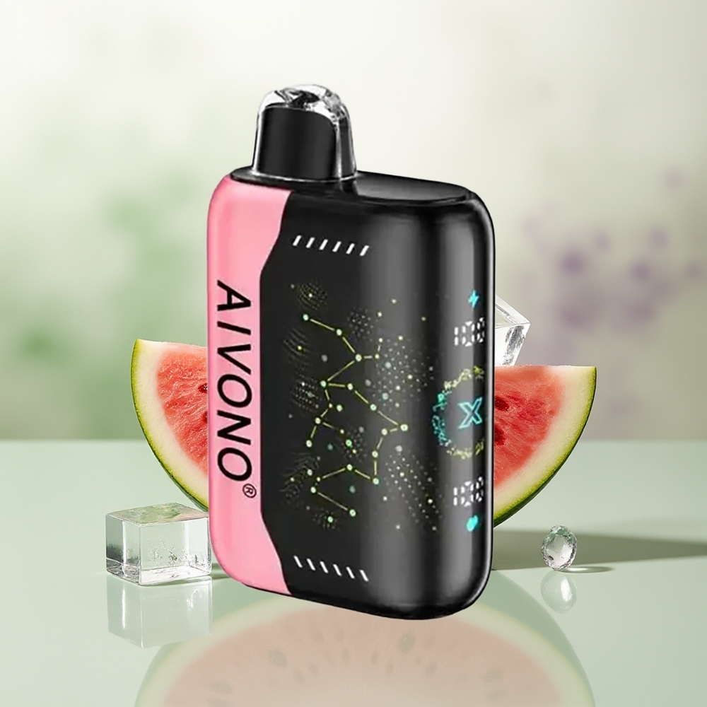 Wholesale Pakistan Aivono Aim Boom 25000 Puffs Disposable Vape Watermelon Ice 0%,2%,3%,5% Nicotine