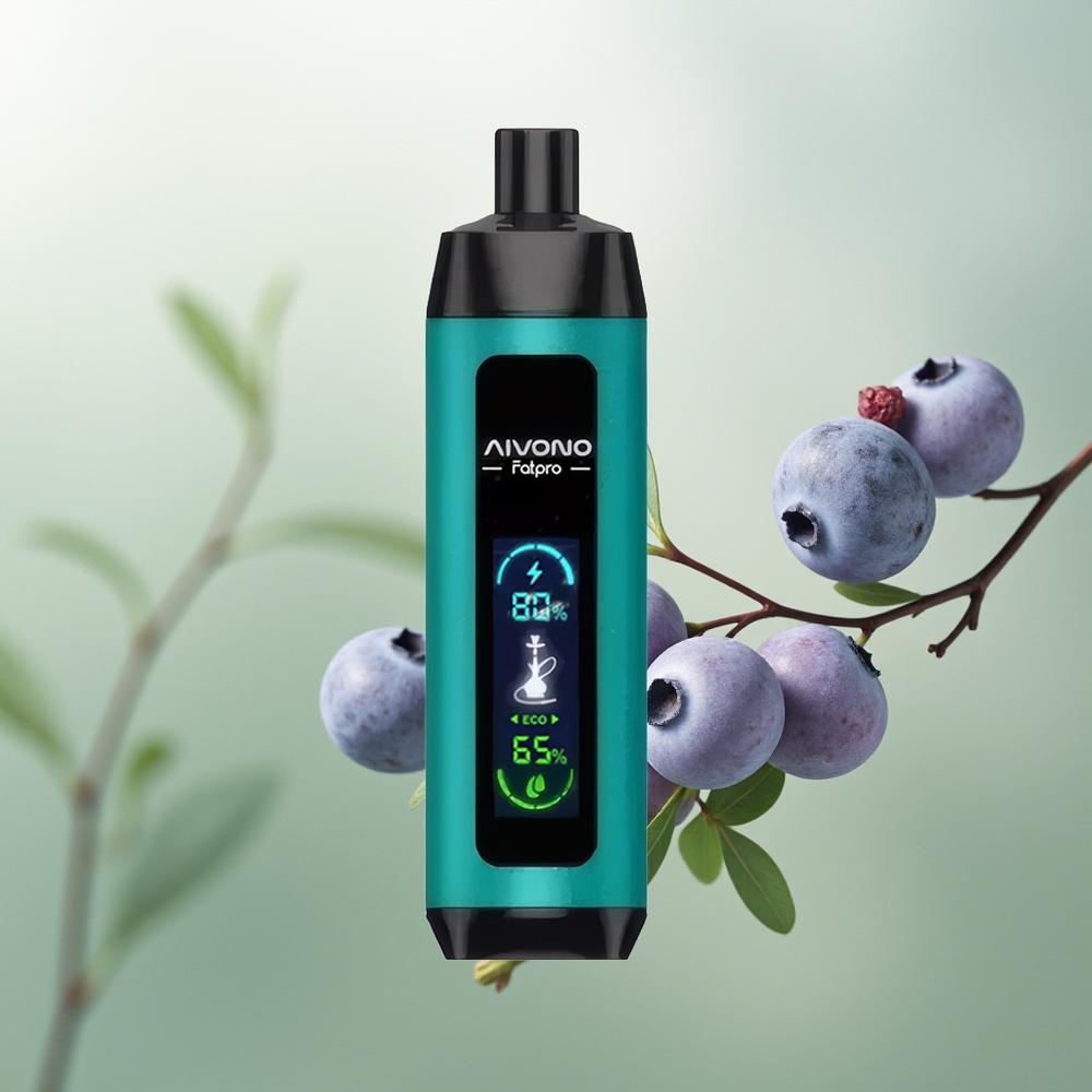 Wholesale Pakistan Aivono Aim Fatpro 22000 Puffs Disposable Vape Blueberry Gun 0%,2%,3%,5% Nicotine