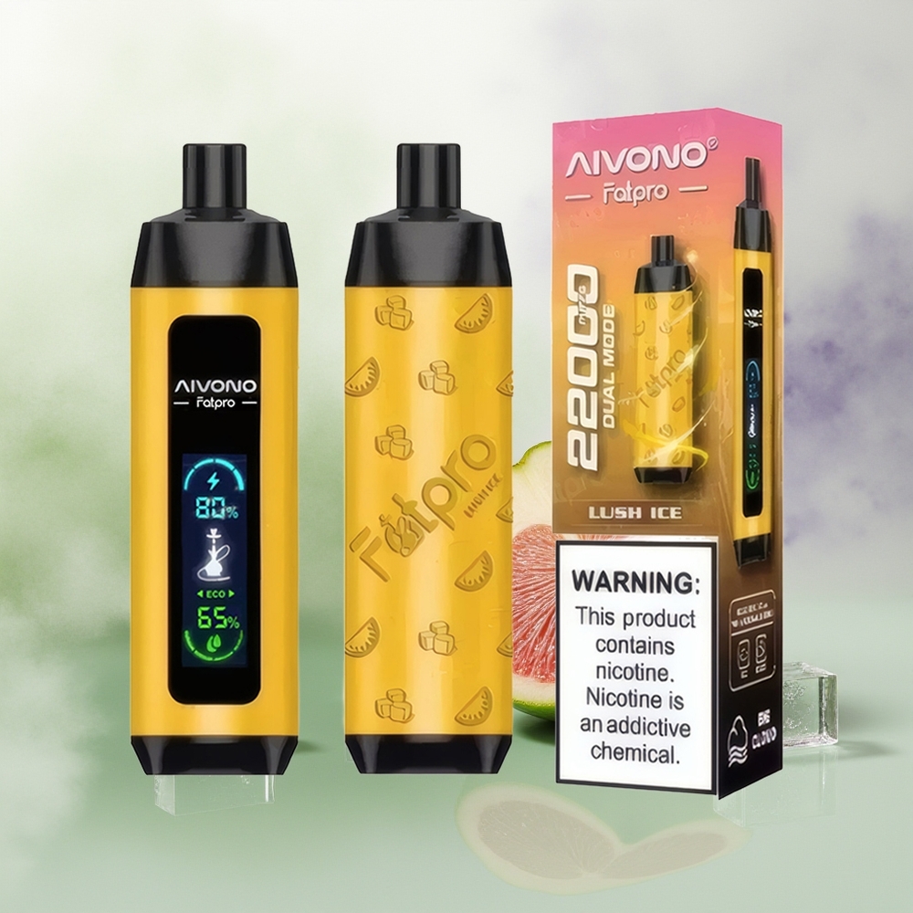 Wholesale Pakistan Aivono Aim Fatpro 22000 Puffs Disposable Vape Lush Ice 0%,2%,3%,5% Nicotine