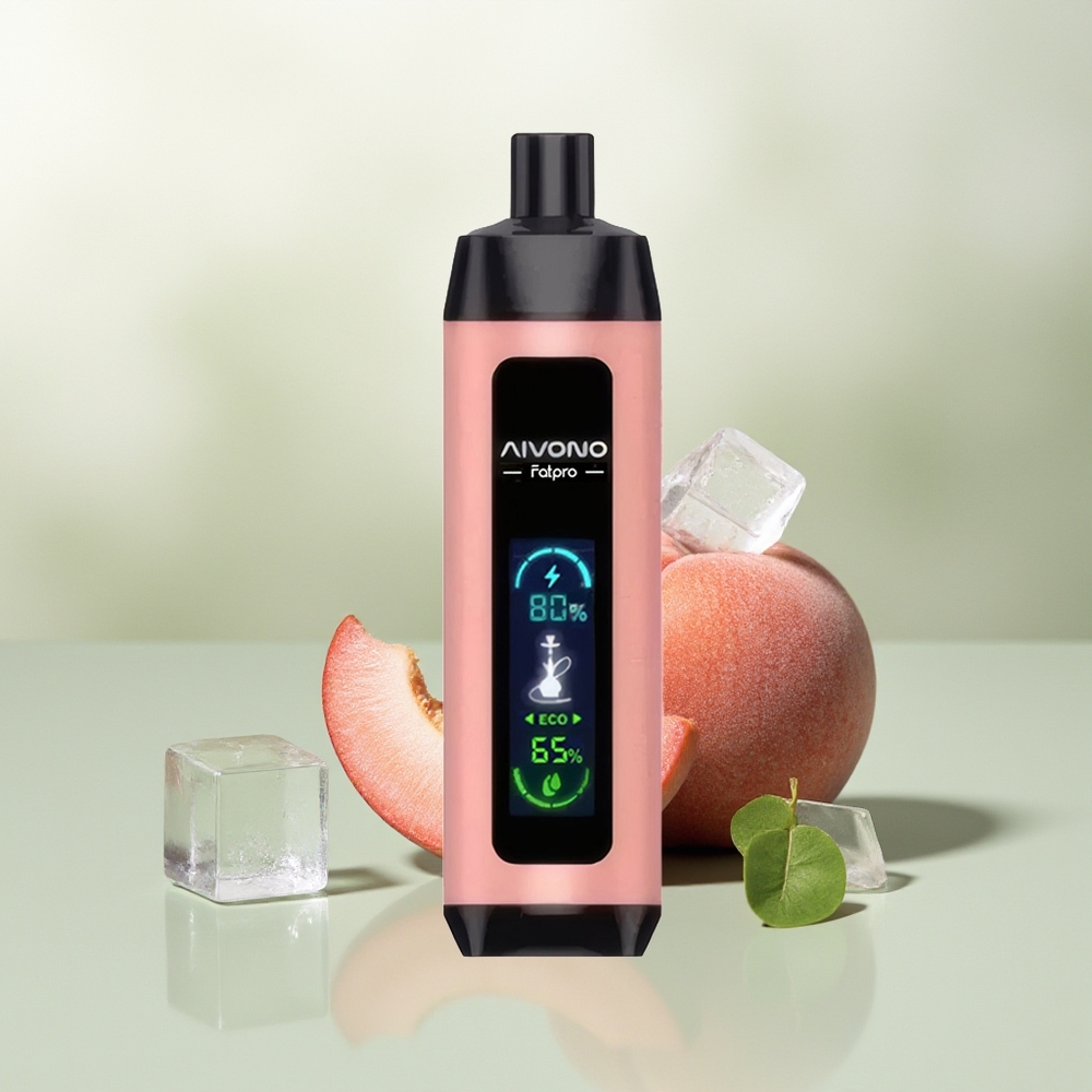 Wholesale Pakistan Aivono Aim Fatpro 22000 Puffs Disposable Vape Peach Ice 0%,2%,3%,5% Nicotine